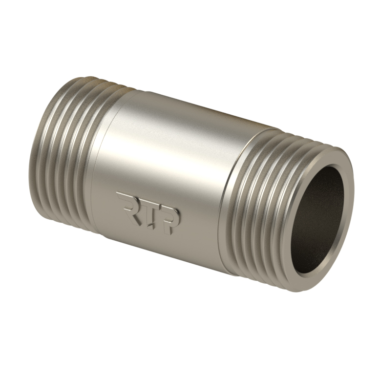 Удлинитель, латунь, наружная/наружная резьба 21х1/2"L100, еврослот, хромированный, RTP