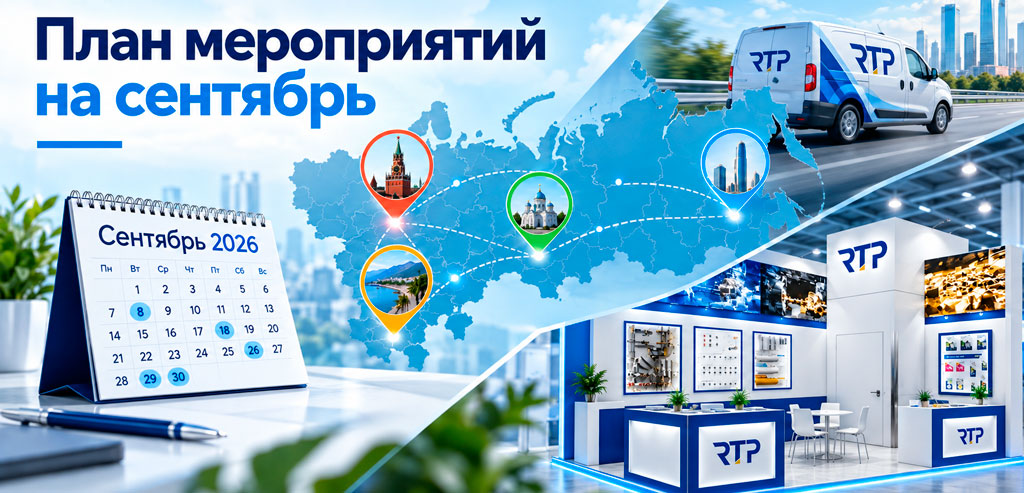 Выездные мероприятия РТП в сентябре 2026 Выездные мероприятия РТП в сентябре 2026