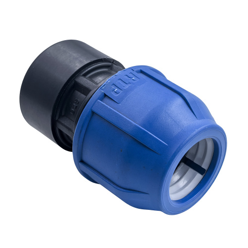 Муфта компрессионная, полипропилен внутренняя резьба 25х1", для полиэтиленовых труб, РТП