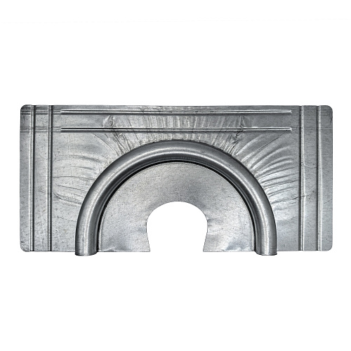 Пластина теплораспределительная поворотная оцинкованная сталь 16 мм 180°х150, RTP