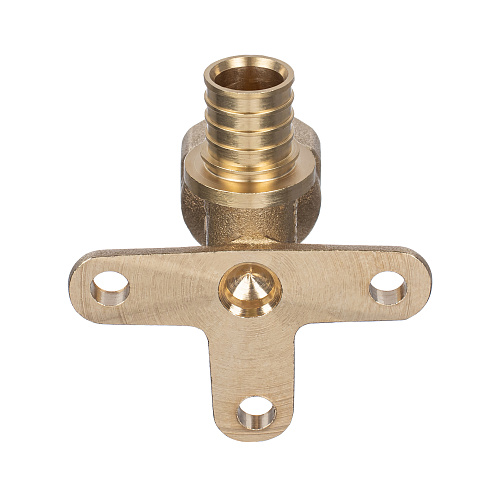 Водорозетка аксиальная, латунь, внутренняя резьба,16х1/2", желтый, RTP