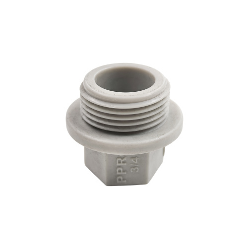 Заглушка резьбовая PPR 3/4", PN25 серый, РТП