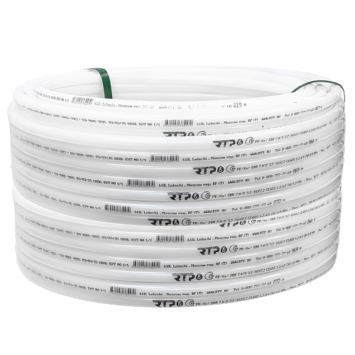 Труба без кислородного слоя PE-Xa 25х3,5, 50м натуральный, RTP