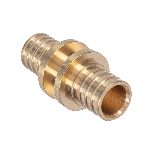 Муфта соединительная аксиальная, латунь,16, желтый, RTP