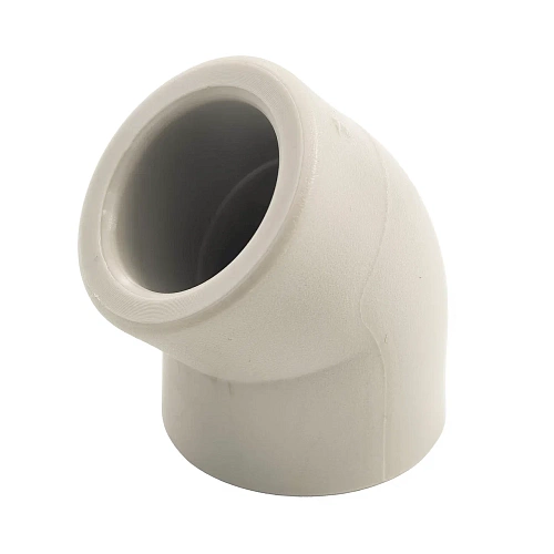 Угольник PPR 25х45, PN25 серый, РТП