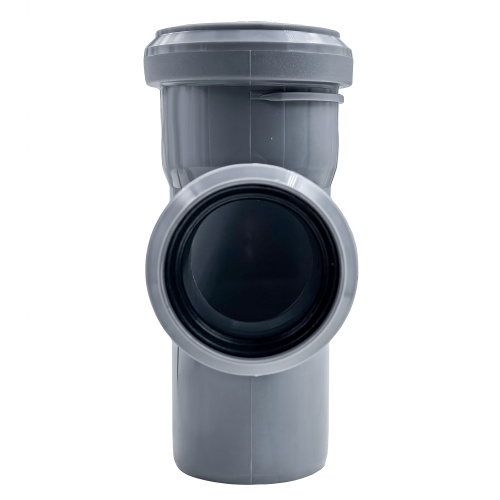 Тройник ВК ПП 50/40х87, серый,РТП