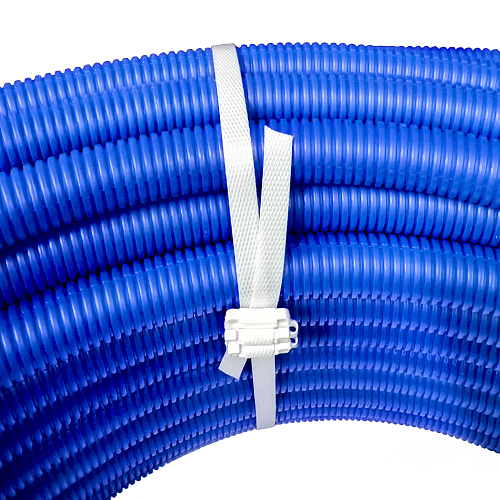 Труба EVOH PE-Xa в гофроизоляции 20х2,8х28, 100м синяя, RTP