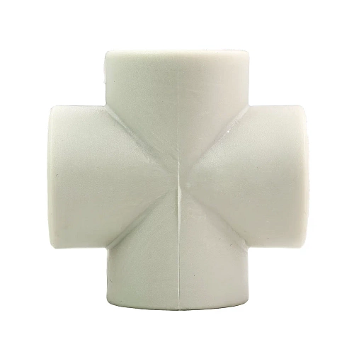 Крестовина PPR 20, PN25 серый, РТП