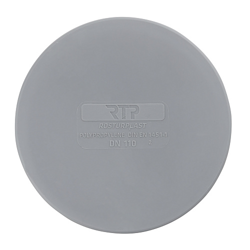 Заглушка ВК ПП 110, серый,РТП