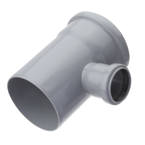 Тройник ВК ПП 110/50х87, серый,РТП