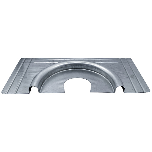 Пластина теплораспределительная поворотная оцинкованная сталь 16 мм 180°х150, RTP