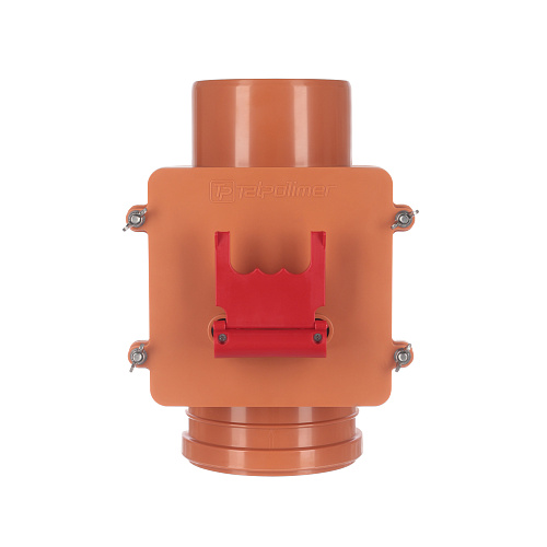 Обратный клапан ТП-85 НК ПП 160, рыжий,Т