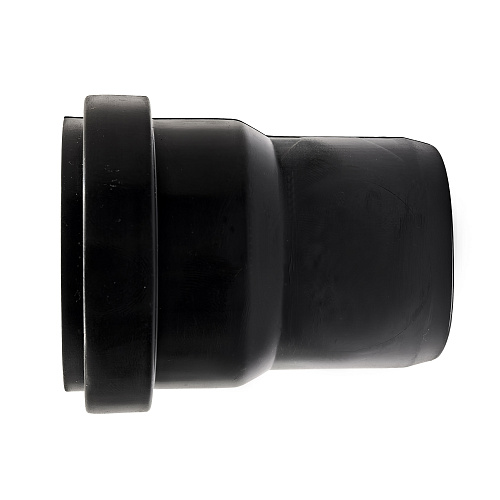 Переход с пластиковой на чёрную канализацию ВК ПП  50/48, черный,РТП