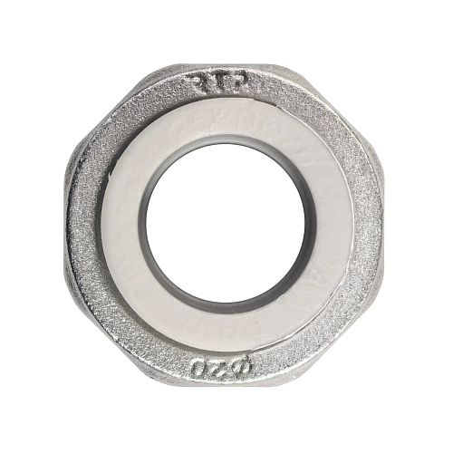 Муфта комбинированная разъемная (Американка) PPR наружная резьба 20х 1/2, серый, RTP