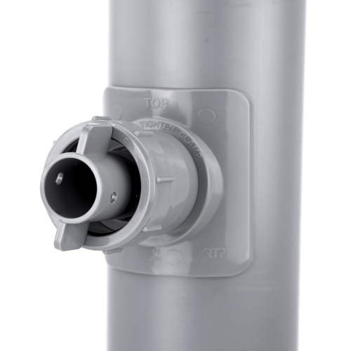 Врезка (адаптер) в канализационную трубу ВК ABS 110х50, серый,РТП