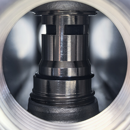 Коллекторная группа с расходомером и кронштейном (евроконус 3/4") нержавеющая сталь SUS 304 1"х12 выходов, RTP