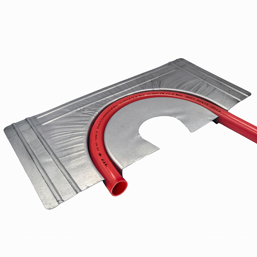 Пластина теплораспределительная поворотная оцинкованная сталь 16 мм 180°х150, RTP