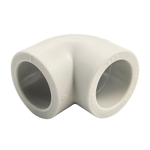 Угольник PPR 32х90, PN25 серый, РТП