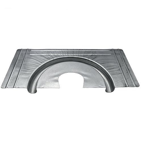Пластина теплораспределительная поворотная оцинкованная сталь 16 мм 180°х150, RTP