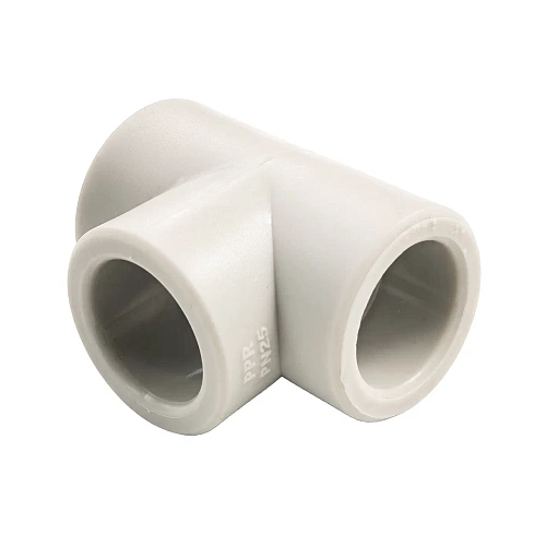 Тройник PPR 25х25х90, PN25 серый, РТП