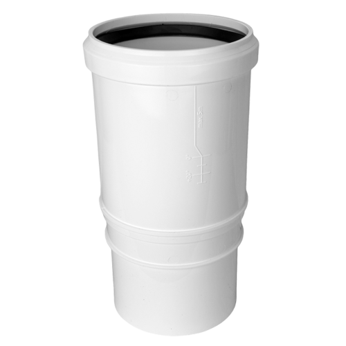 Патрубок ELITE компенсационный МК МПП 160, белый, РТП