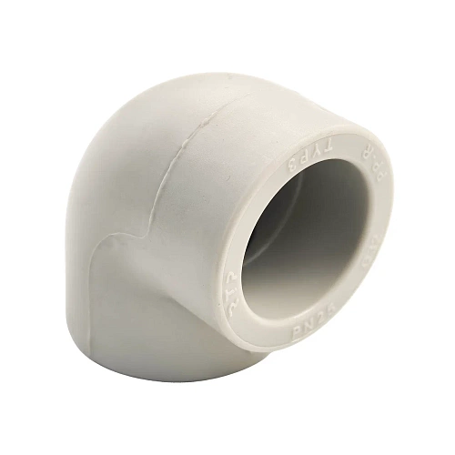 Угольник PPR 32х90, PN25 серый, РТП