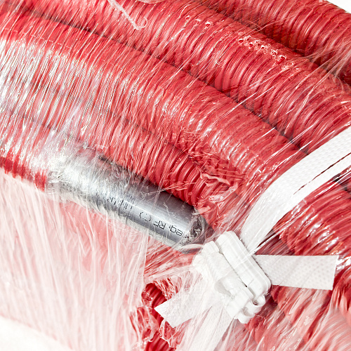 Труба EVOH PE-Xa в гофроизоляции 20х2,8х28, 100м красная, RTP