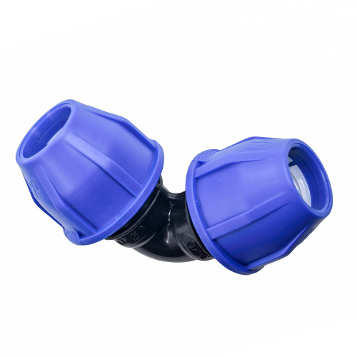 Отвод компрессионный, полипропилен 20, для полиэтиленовых труб, РТП