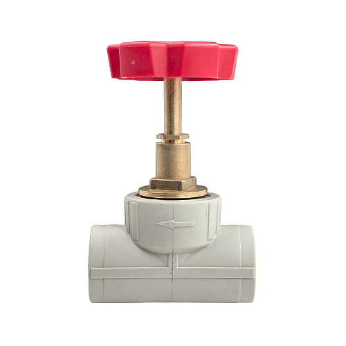 Вентиль в сборе PPR 25х90,  серый, RTP