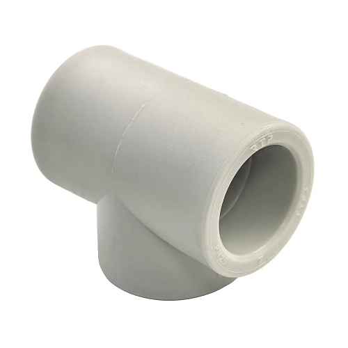 Тройник PPR 32х32х90, PN25 серый, РТП