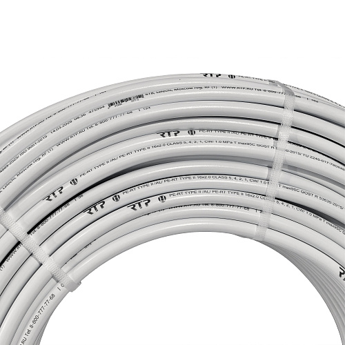 Труба металлопластиковая PERT-AL-PERT 16х2,0х200, белый, РТП