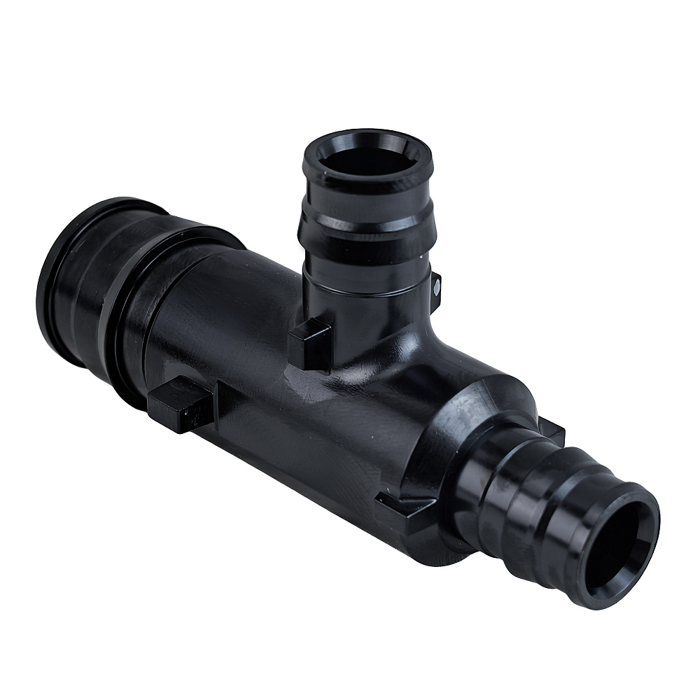 Тройник переходной радиальный PPSU 25x16x16, черный,RTP