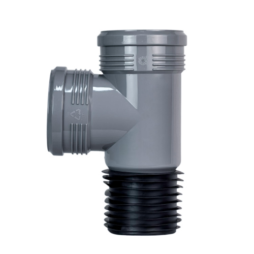 Тройник восстановитель раструба ВК ПП 110/100х96, серый,РТП