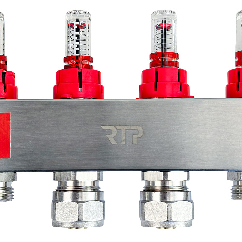 Соединитель евроконус аксиальный, латунь,16х2,0х3/4", желтый, RTP