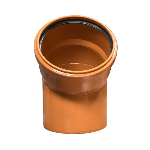 Отвод НК ПП 160х45, рыжий,РТП