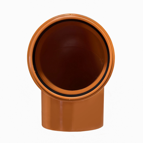 Отвод НК ПП 160х87, рыжий,РТП