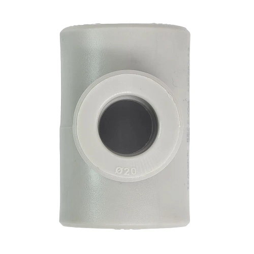 Тройник переходной PPR 32х20х32, PN25 серый, РТП