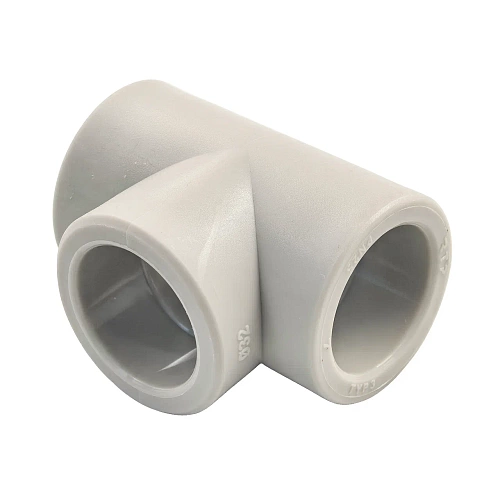 Тройник PPR 32х32х90, PN25 серый, РТП