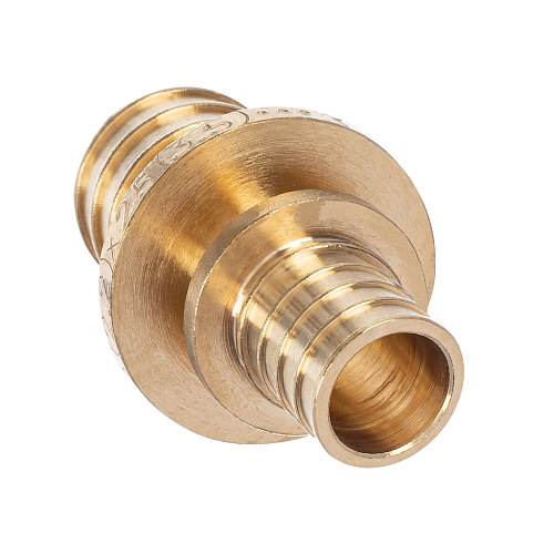 Муфта переходная аксиальная, латунь,16/25, желтый, RTP