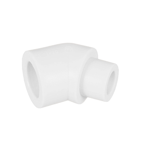 Угольник PPR внутреннее/наружное присоединение 32х45, белый, RTP