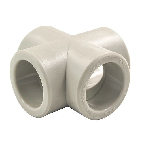 Крестовина PPR 32, PN25 серый, РТП