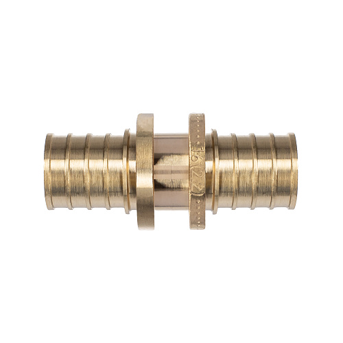 Муфта соединительная аксиальная, латунь,16, желтый, RTP