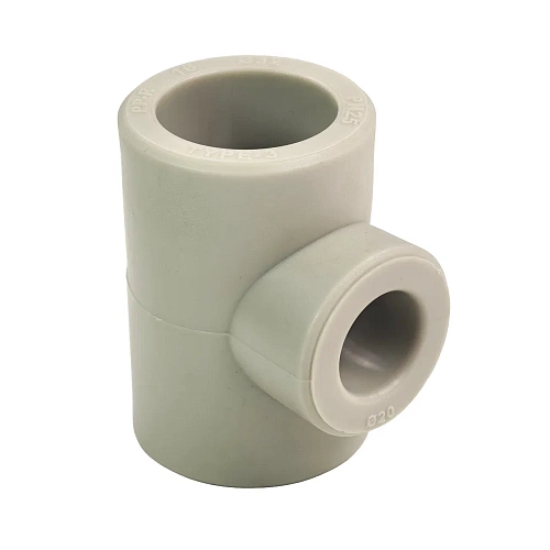Тройник переходной PPR 32х20х32, PN25 серый, РТП