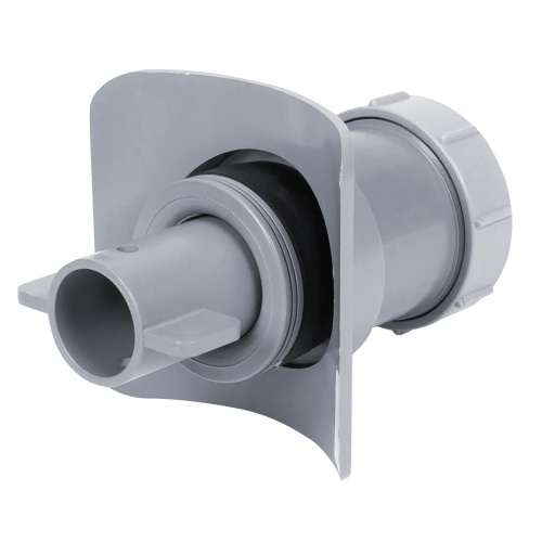 Врезка (адаптер) в канализационную трубу ВК ABS 110х50, серый,РТП