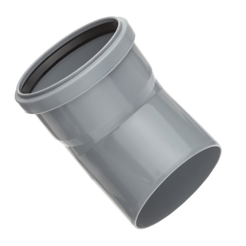Отвод ВК ПП 110х45, серый,РТП