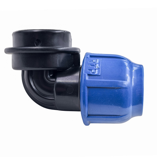 Отвод компрессионный, полипропилен внутренняя резьба 20х 1/2", для полиэтиленовых труб, РТП