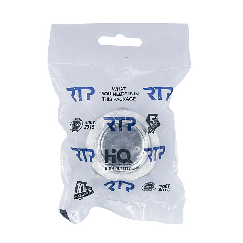 Американка прямая, латунь, внутренняя/внутренняя резьба  3/4", еврослот, никель, RTP