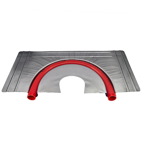 Пластина теплораспределительная поворотная оцинкованная сталь 16 мм 180°х150, RTP