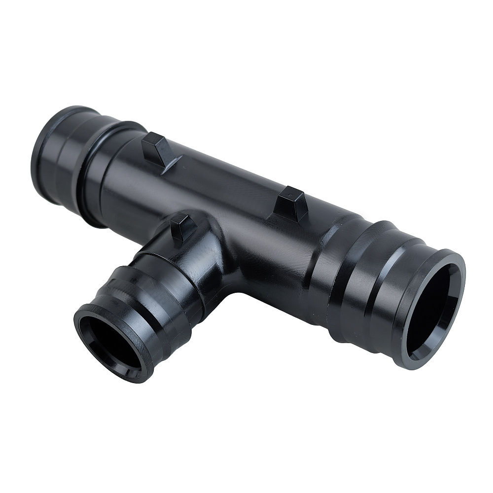 Тройник переходной радиальный PPSU 25x20x25, черный,RTP