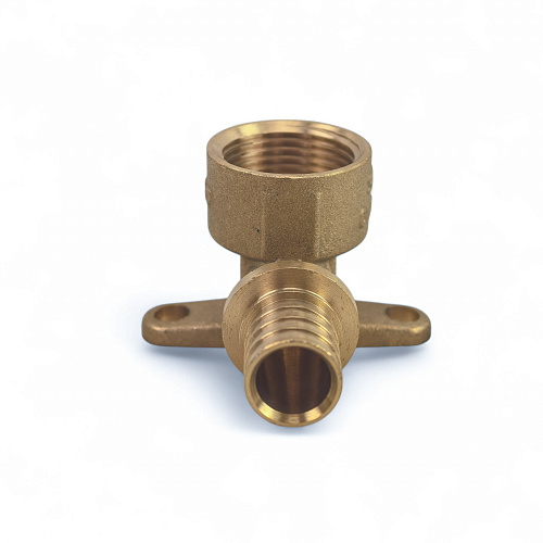 Водорозетка аксиальная, латунь, внутренняя резьба,16х3/4", желтый, RTP